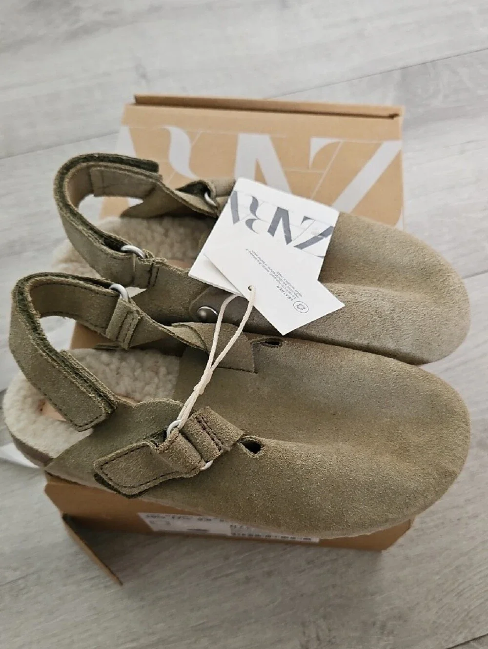 Zara comfortable suede